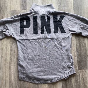 PINK Victoria’s Secret Quarter Zip w/ Pockets